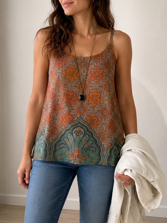 CAbi Tops - Cabi Cami Tank Top Size Small